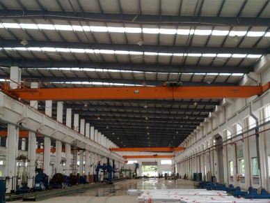 5 ton luchtkraan met 20 m overspanning