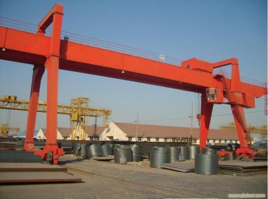 Dubbele ligger voor zware lift Elektrische 80-tons portaalkraan