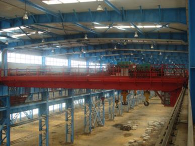 QD Elektrische brugkraan 140 ton