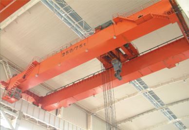 QD fabriek 20 tons brug kraan