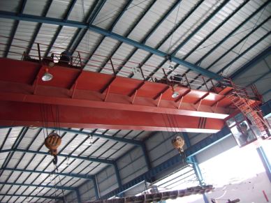 QD fabriek Overhead kraan 70 Ton
